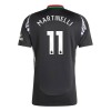 Original Fußballtrikot Arsenal Martinelli 11 Auswärtstrikot 2024-25 Für Herren